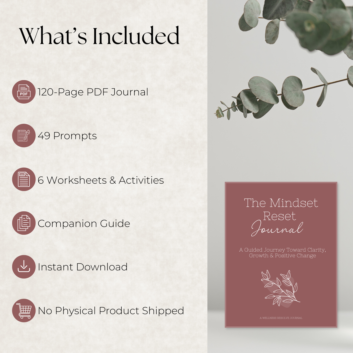 Mindset Reset Journal