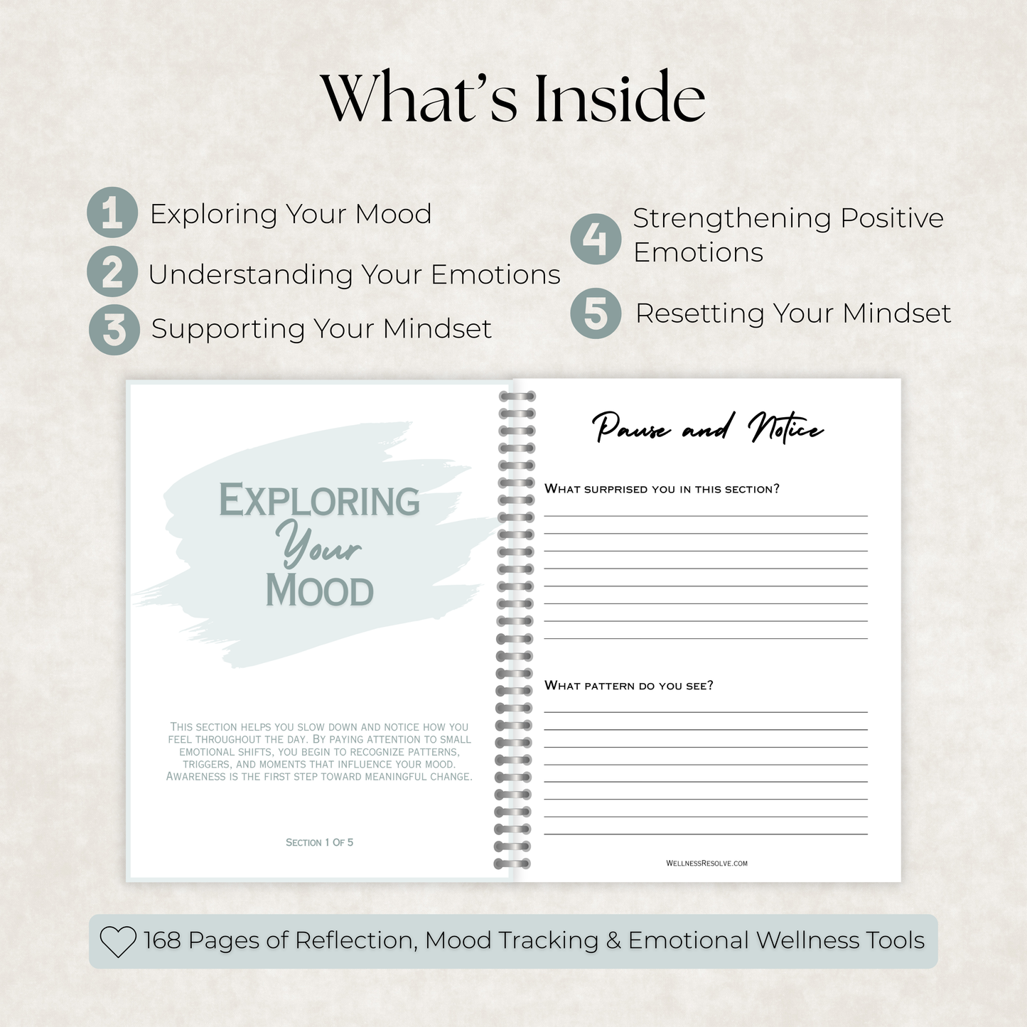 Mood & Mindset Journal