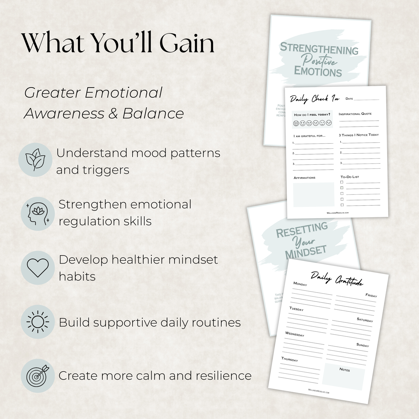 Mood & Mindset Journal