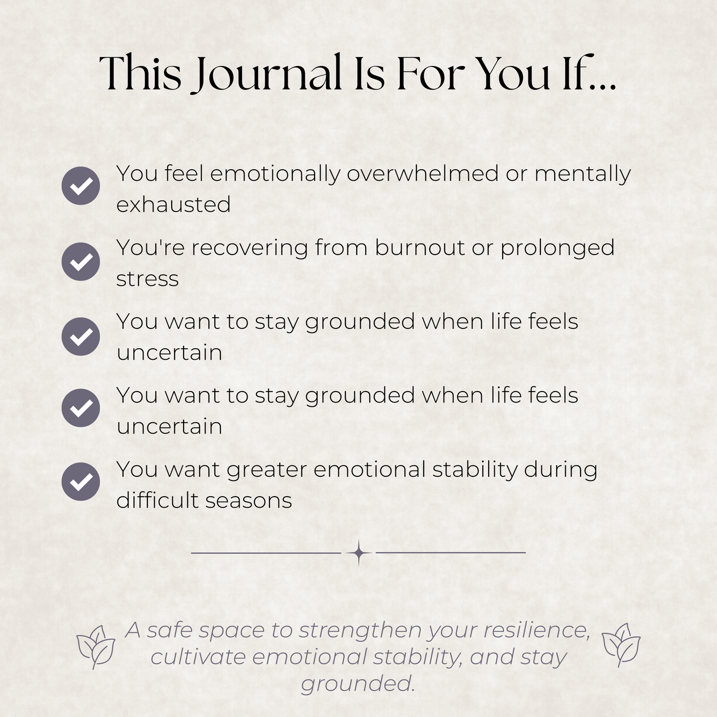 Musk Ox Journal: A Guided Journey Toward Grounding, Resilience & Emotional Stability