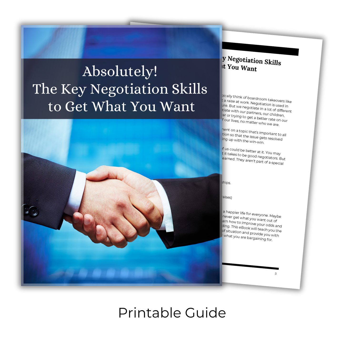 Absolutely! The Key Negotiation Skills to Get What You Want