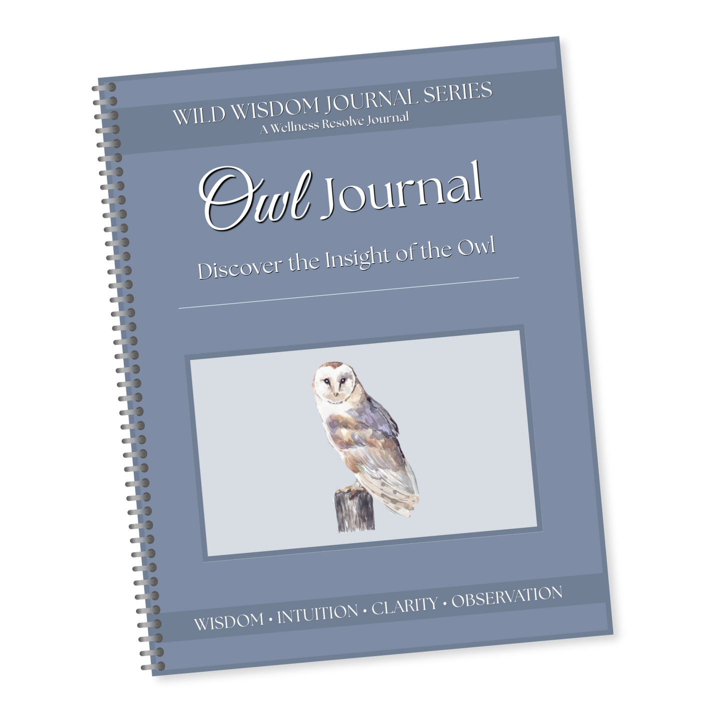 Owl Journal: A Guided Journey Toward Wisdom, Clarity & Intuitive Living