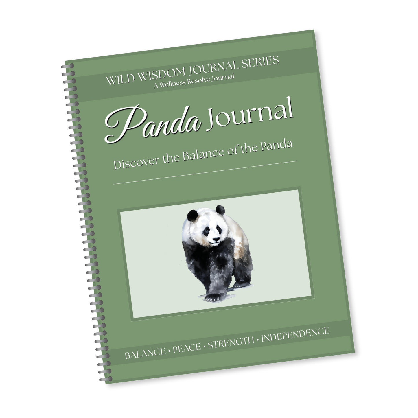Panda Journal: A Guided Journey Toward Balance, Peace & Gentle Strength