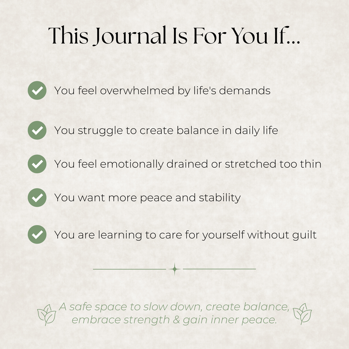 Panda Journal: A Guided Journey Toward Balance, Peace & Gentle Strength
