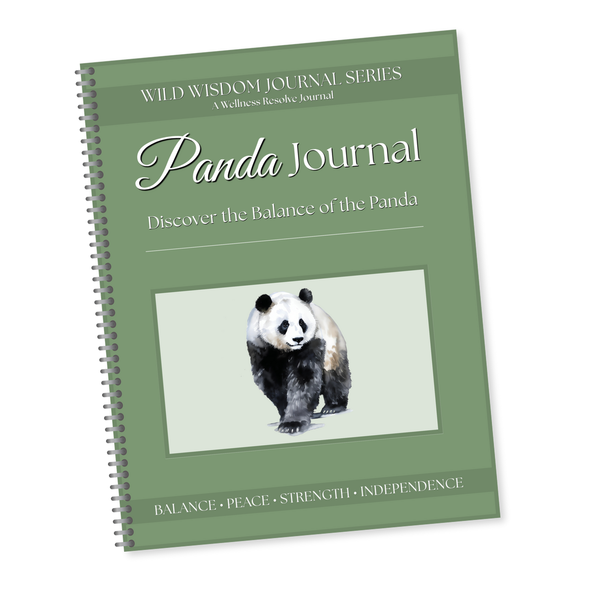 Panda Journal: A Guided Journey Toward Balance, Peace & Gentle Strength