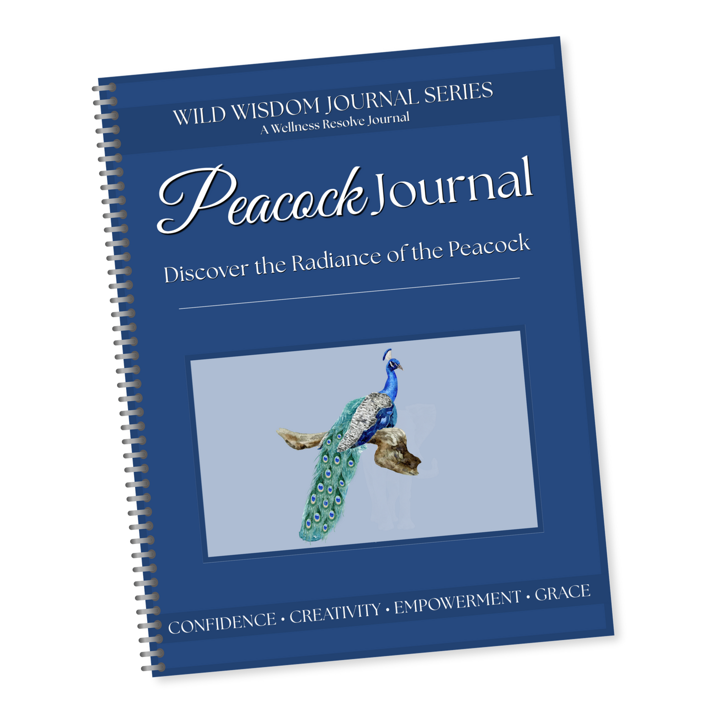 Peacock Journal: A Guided Journey Toward Confidence, Self-Worth & Authentic Self-Expression