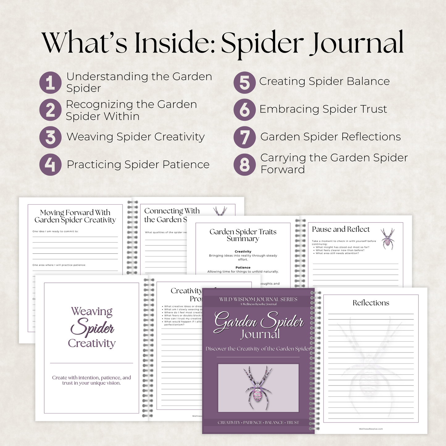 Quiet Heart Collection: 7 Guided Journals for Calm, Clarity & Emotional Well-Being