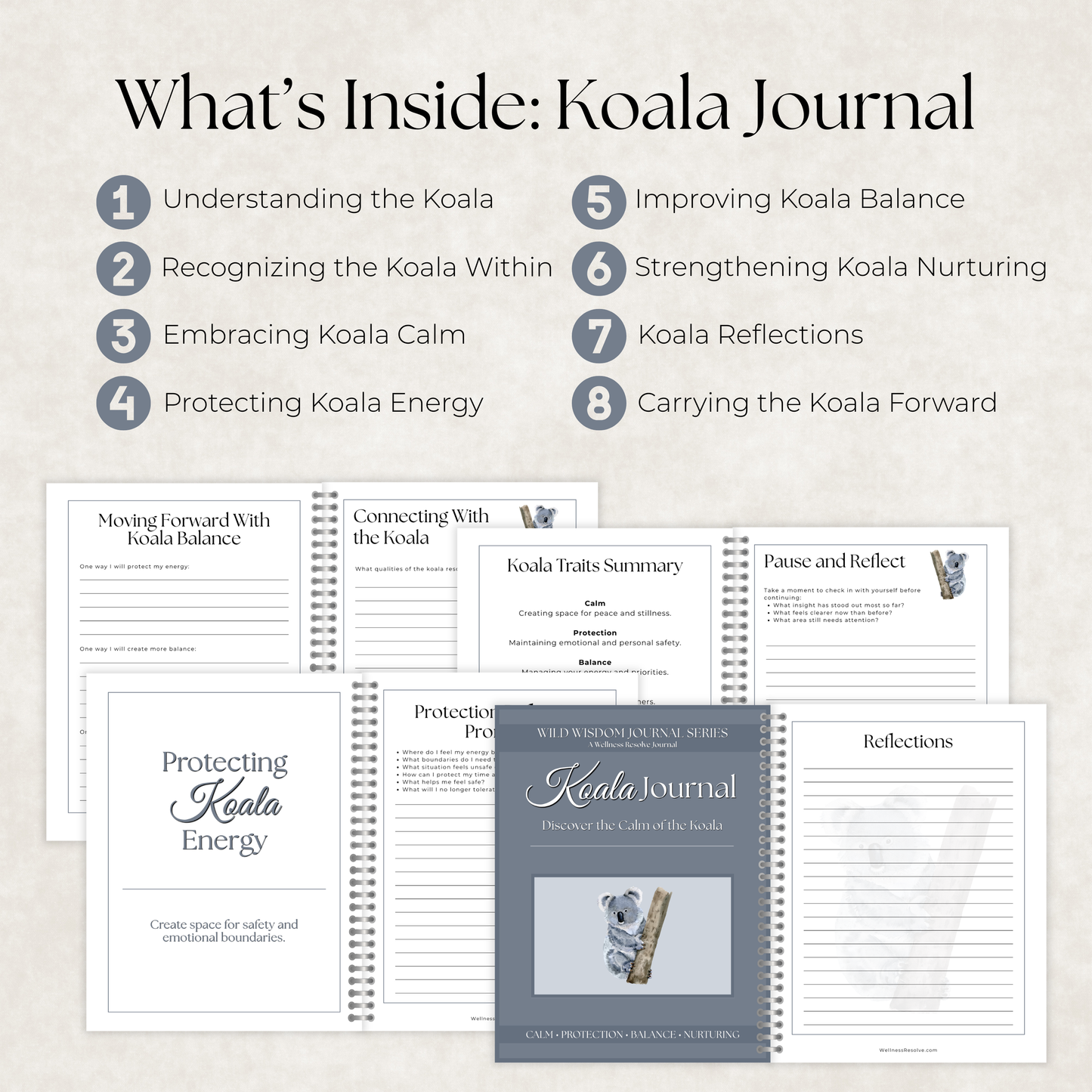 Quiet Heart Collection: 7 Guided Journals for Calm, Clarity & Emotional Well-Being