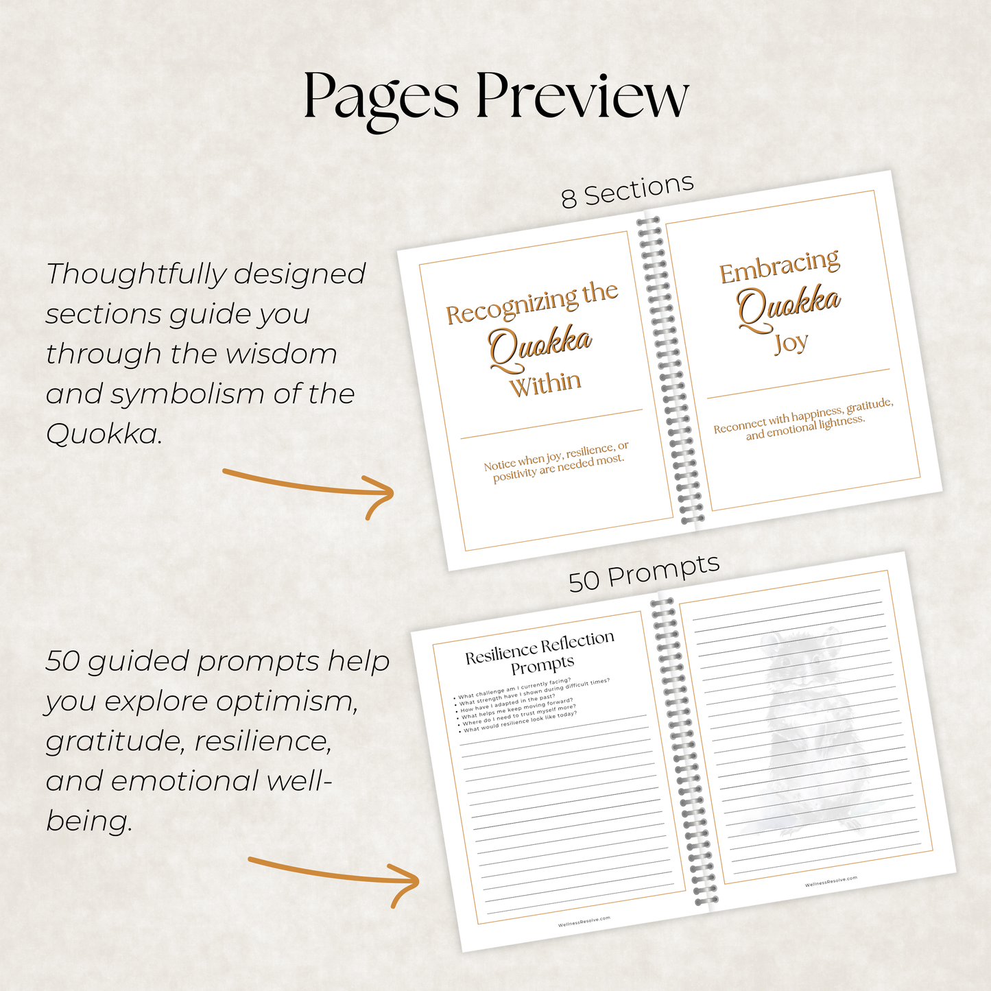 Quokka Journal: A Guided Journey Toward Joy, Gratitude & Resilience