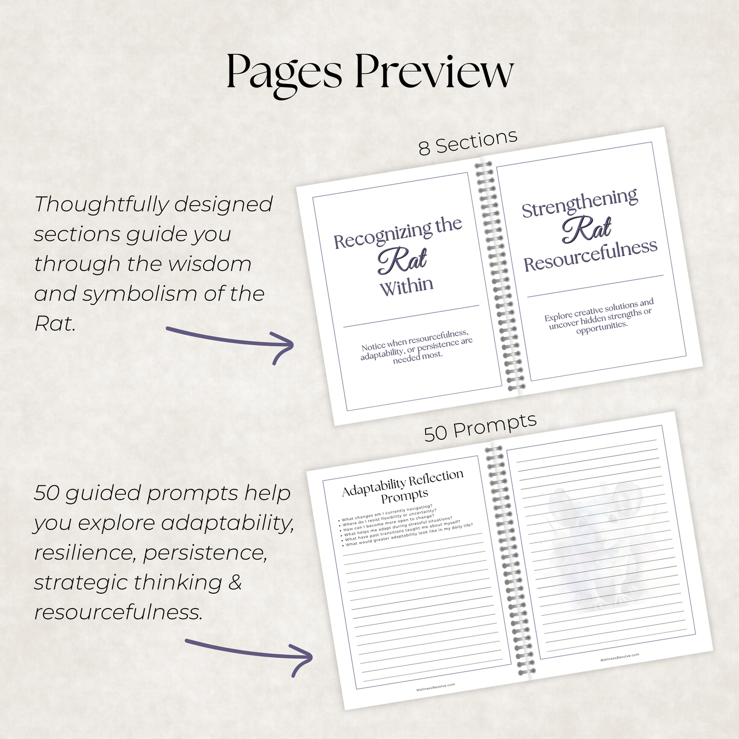 Rat Journal: A Guided Journey Toward Adaptability, Resilience & Resourcefulness