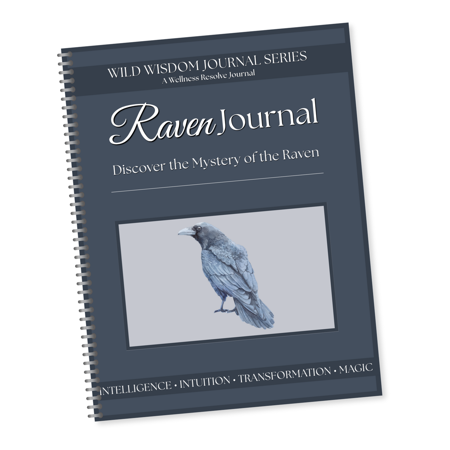 Raven Journal: A Guided Journey Toward Intuition, Wisdom & Transformation