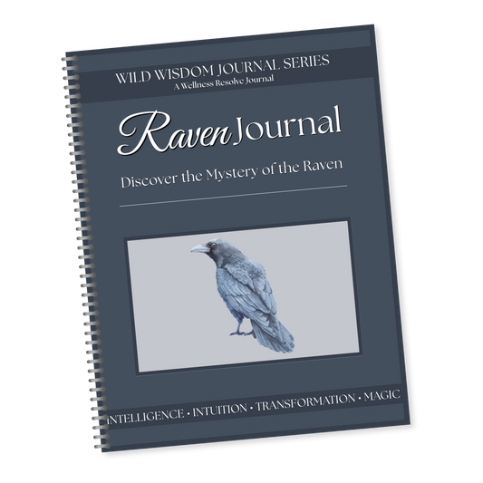 Raven Journal: A Guided Journey Toward Intuition, Wisdom & Transformation