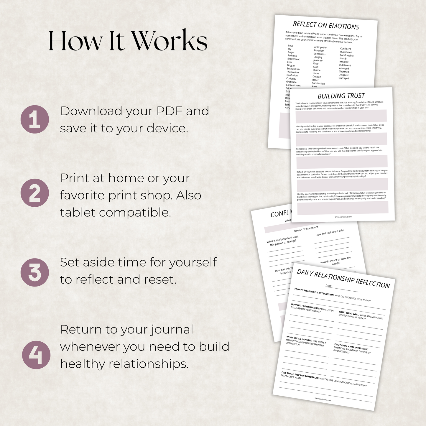Relationships Journal