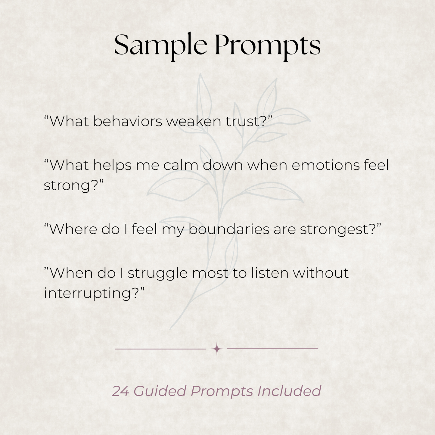 Relationships Journal