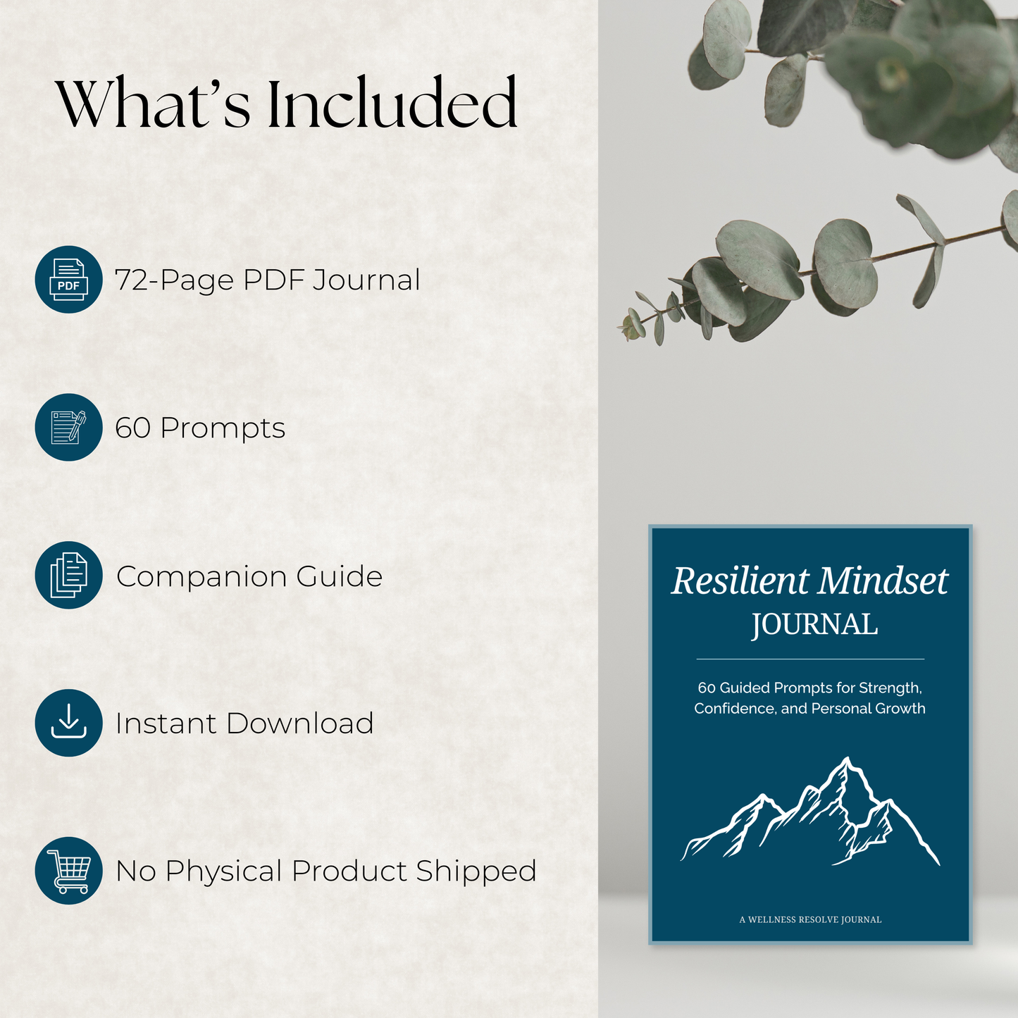 Resilient Mindset Journal