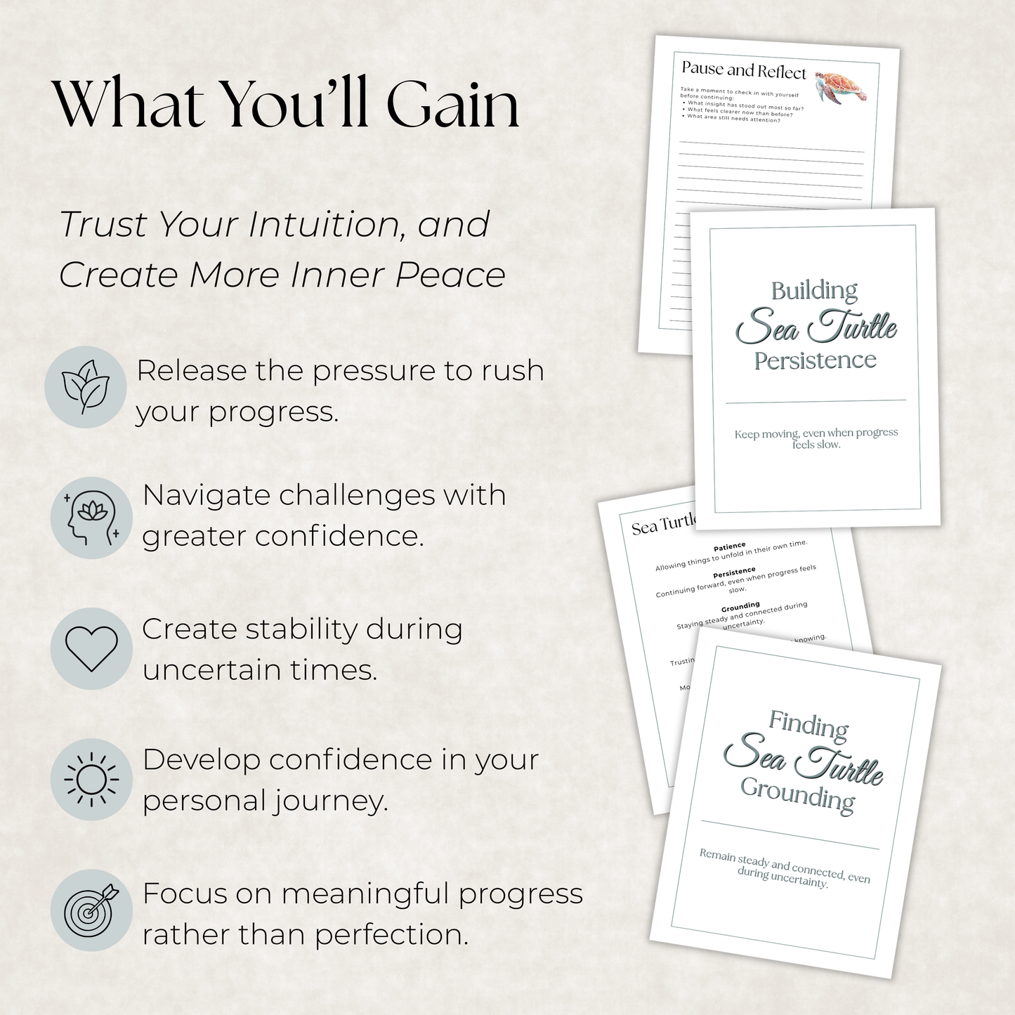 Sea Turtle Journal: A Guided Journey Toward Patience, Resilience & Trust