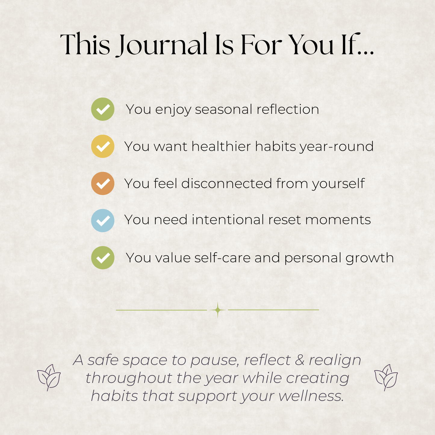 Seasonal Reset Journal Bundle