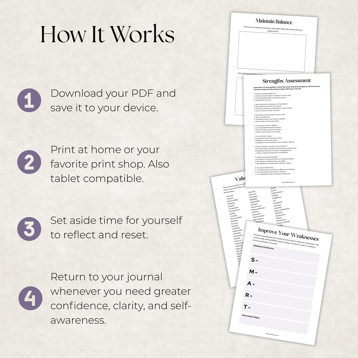 Self-Discovery Journal