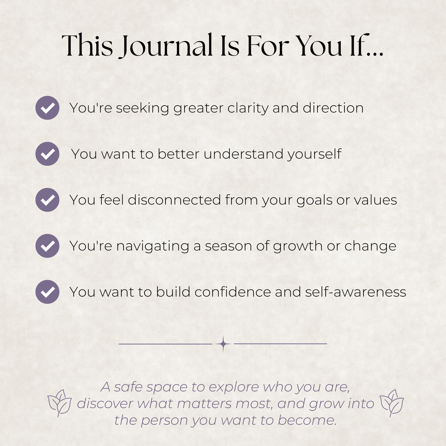 Self-Discovery Journal