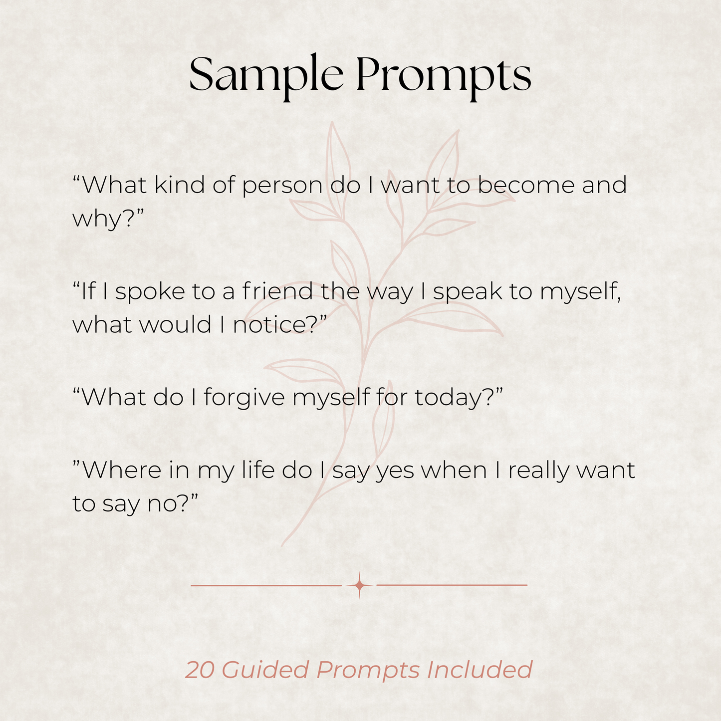 Self Love Reset Method Journal
