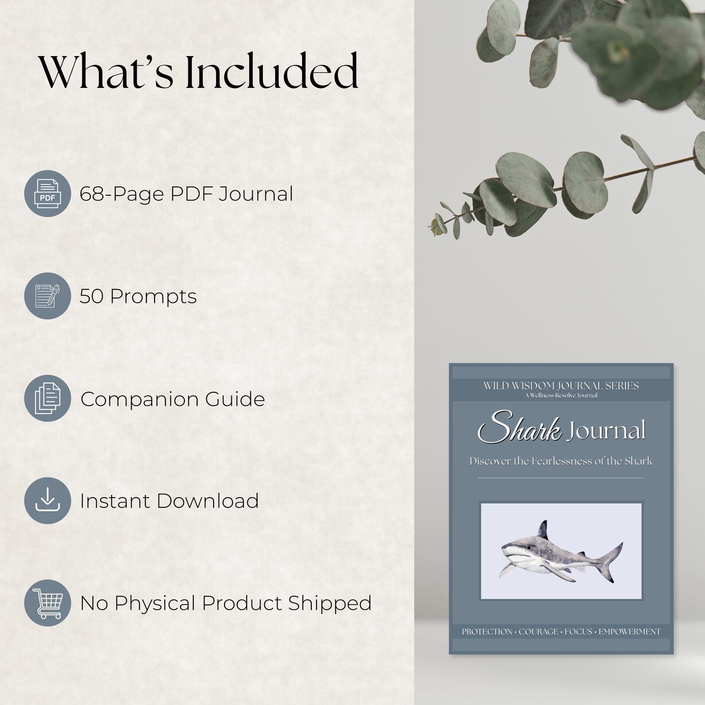Shark Journal: A Guided Journey Toward Healthy Boundaries, Confidence & Personal Power