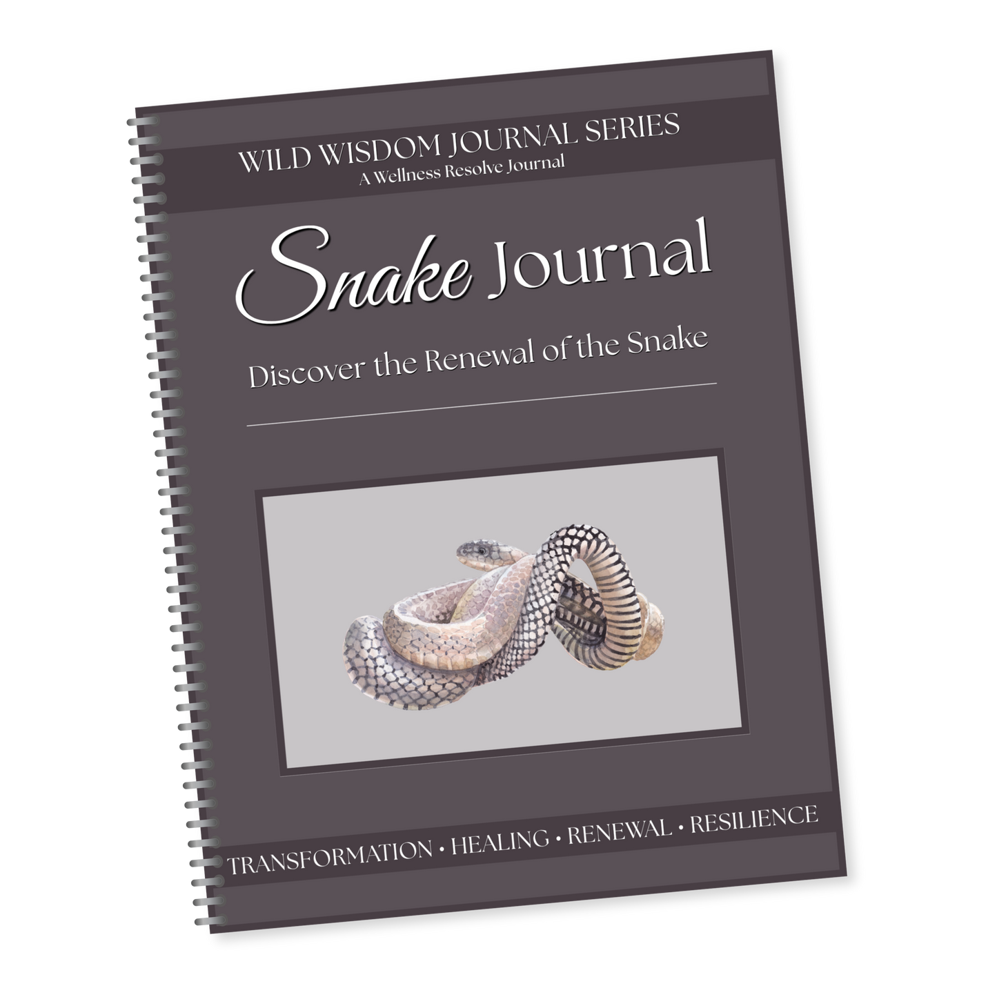 Snake Journal: A Guided Journey Toward Healing, Renewal & Emotional Resilience