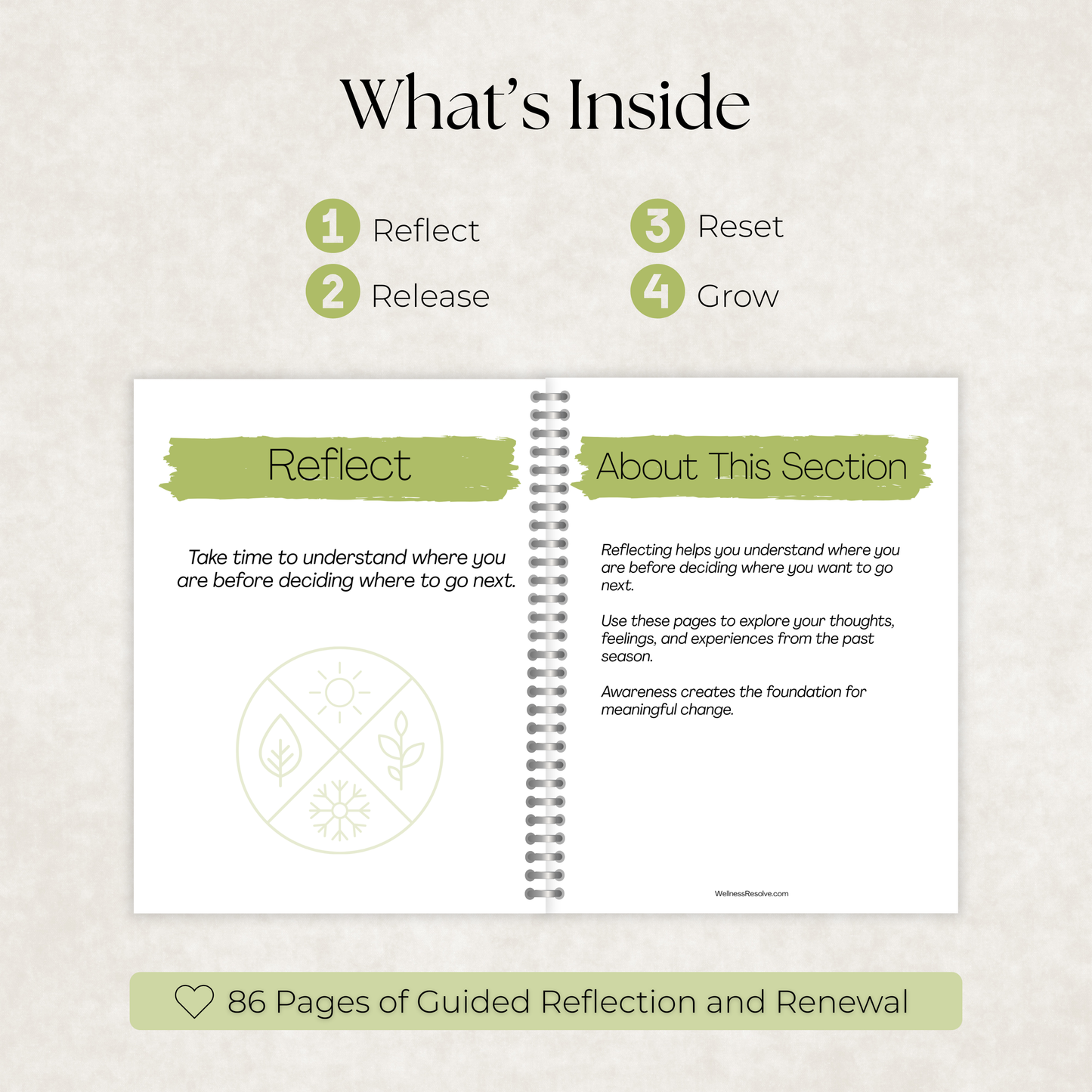 Spring Reset Journal