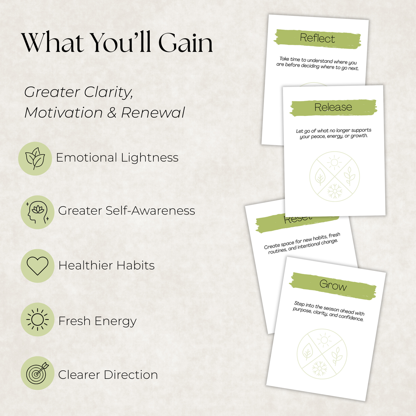Spring Reset Journal