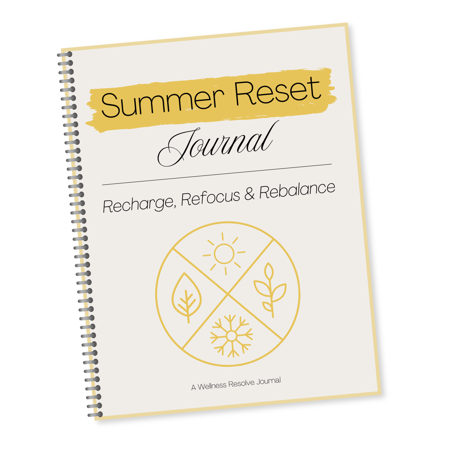 Summer Reset Journal