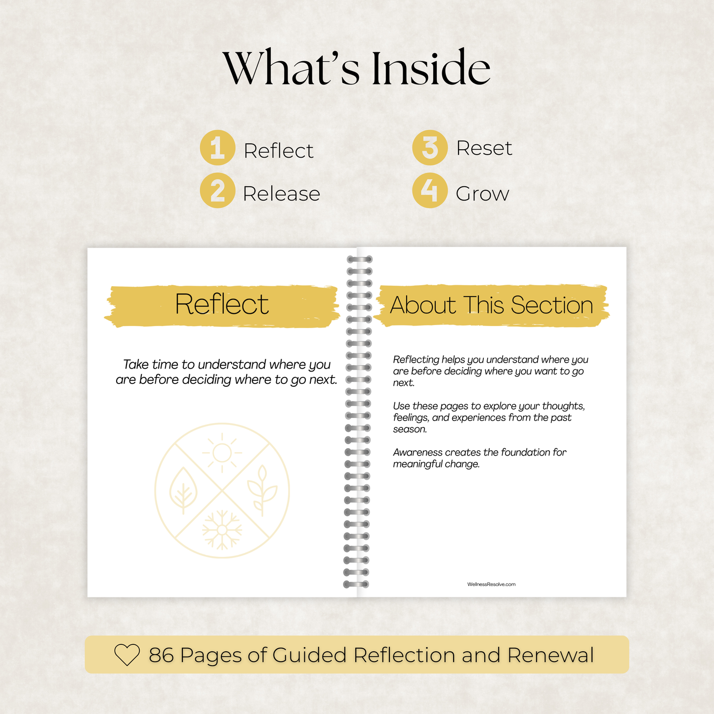 Summer Reset Journal