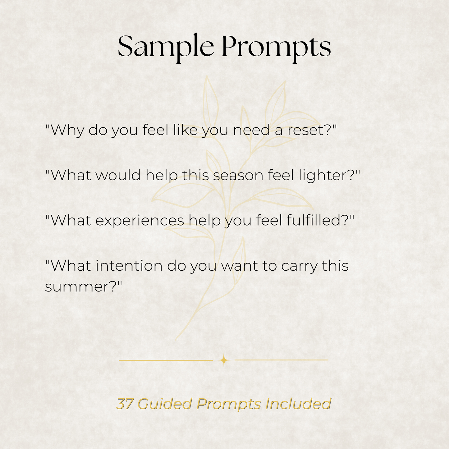 Summer Reset Journal