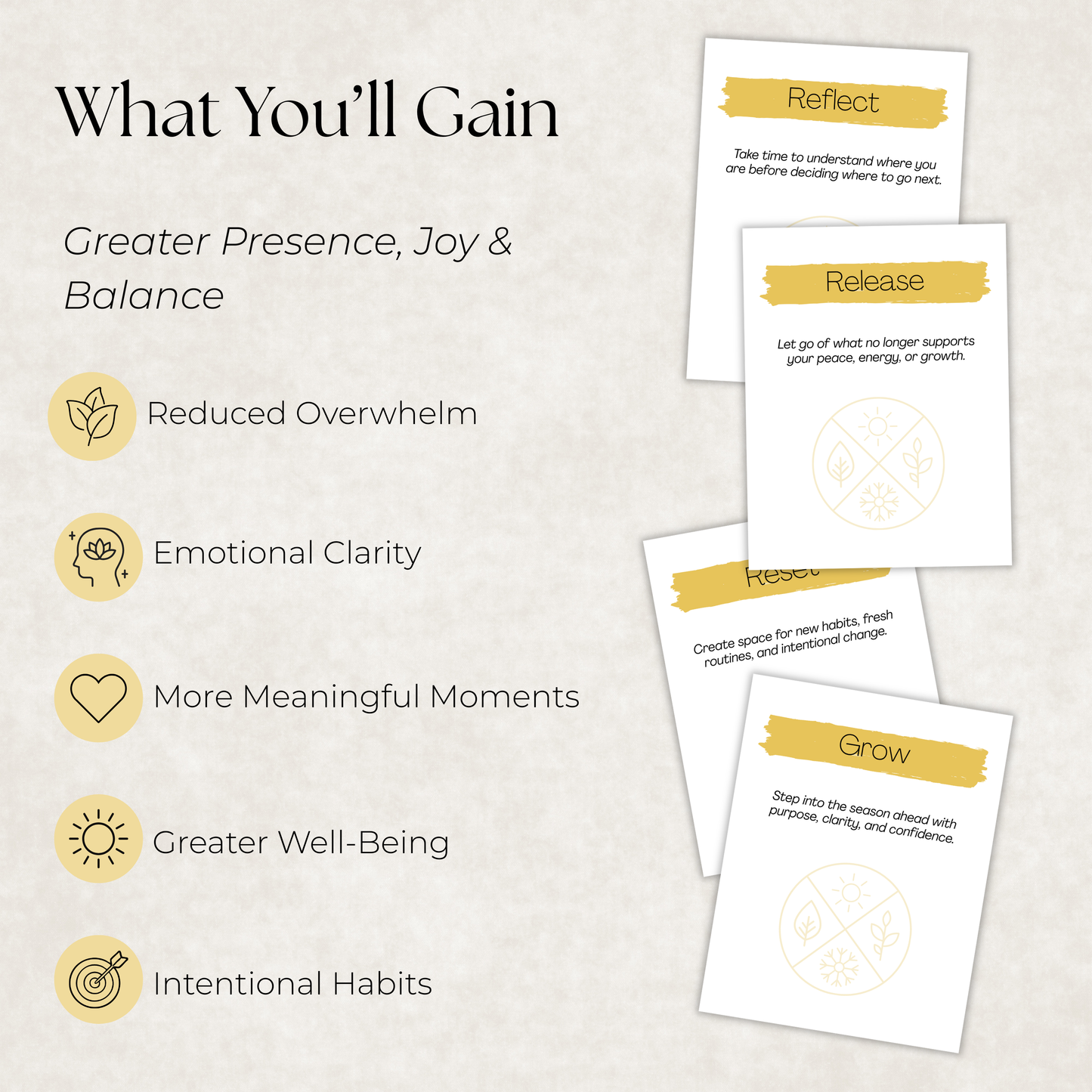 Summer Reset Journal