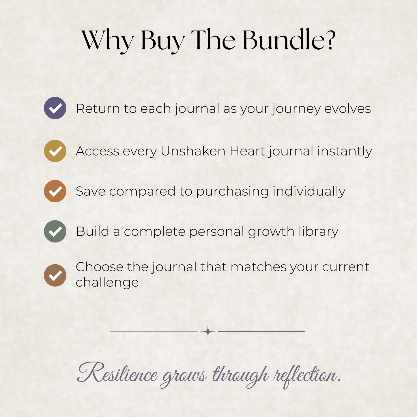 Unshaken Heart Journal Collection