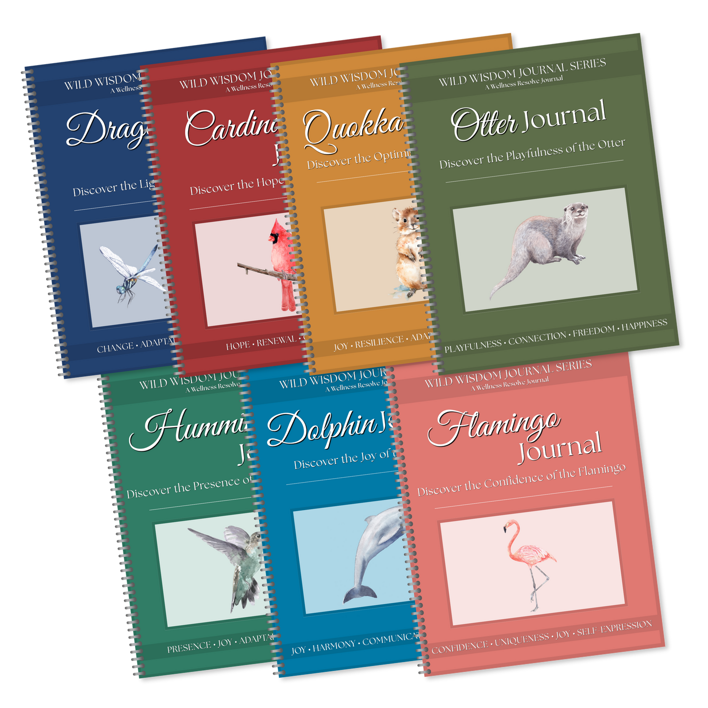 Vibrant Heart Collection: 7 Guided Journals for Joy, Confidence & Meaningful Connection