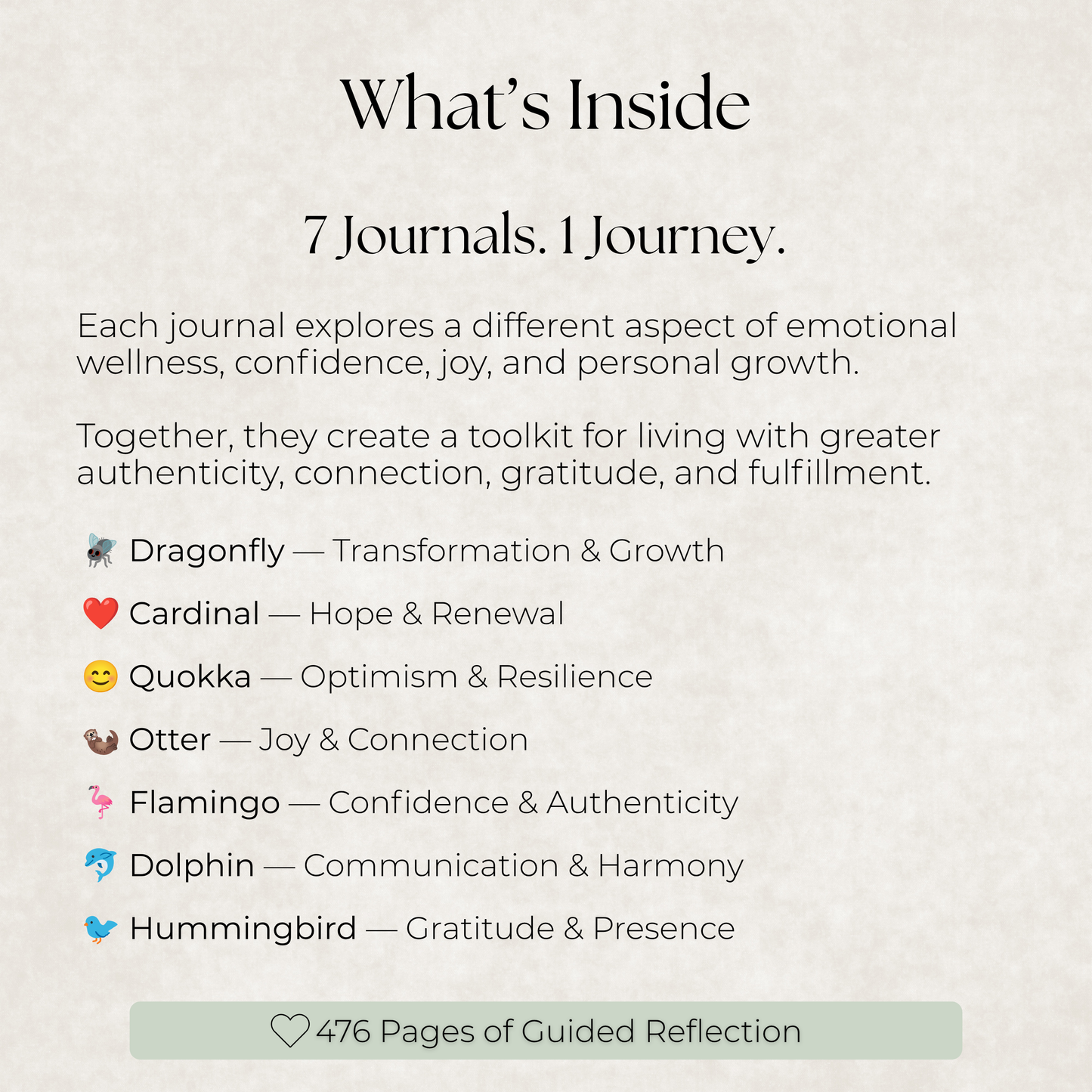 Vibrant Heart Collection: 7 Guided Journals for Joy, Confidence & Meaningful Connection