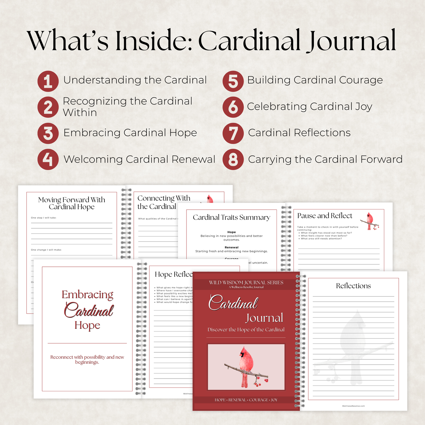 Vibrant Heart Collection: 7 Guided Journals for Joy, Confidence & Meaningful Connection