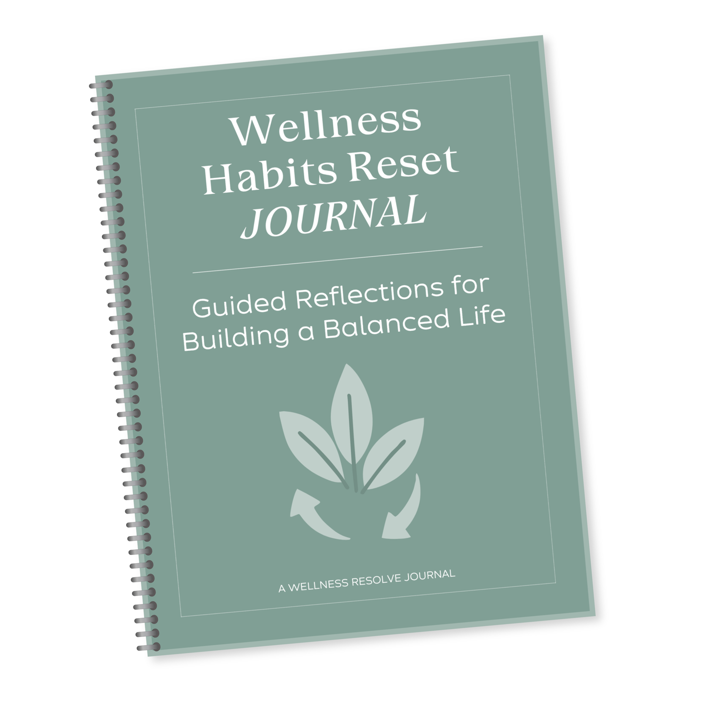 Wellness Habits Reset Journal