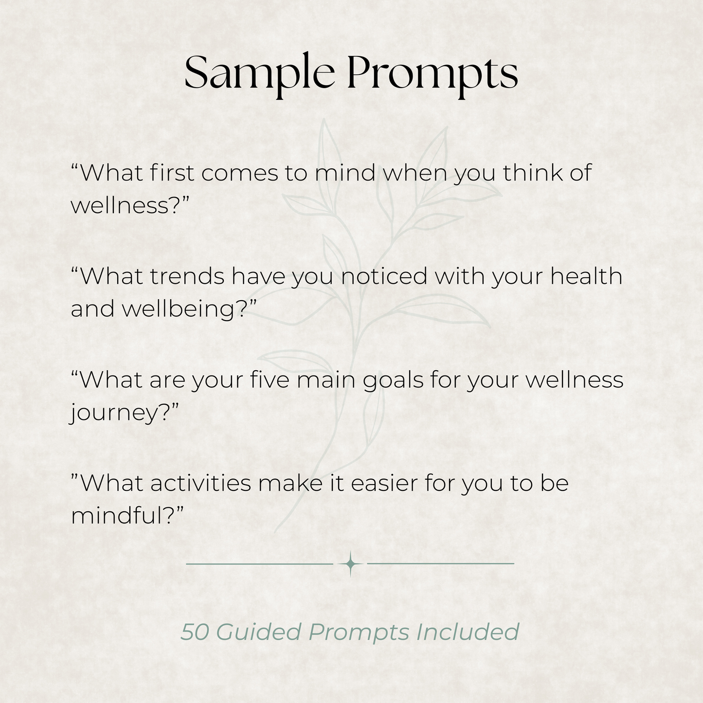 Wellness Habits Reset Journal