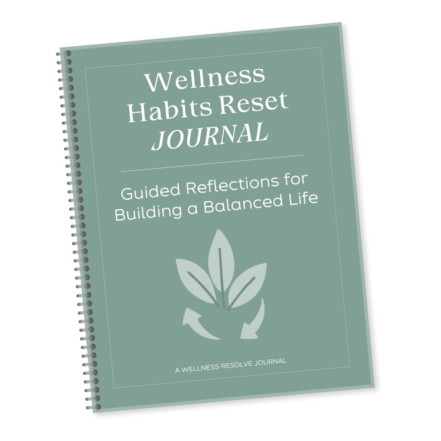 Wellness Habits Reset Journal