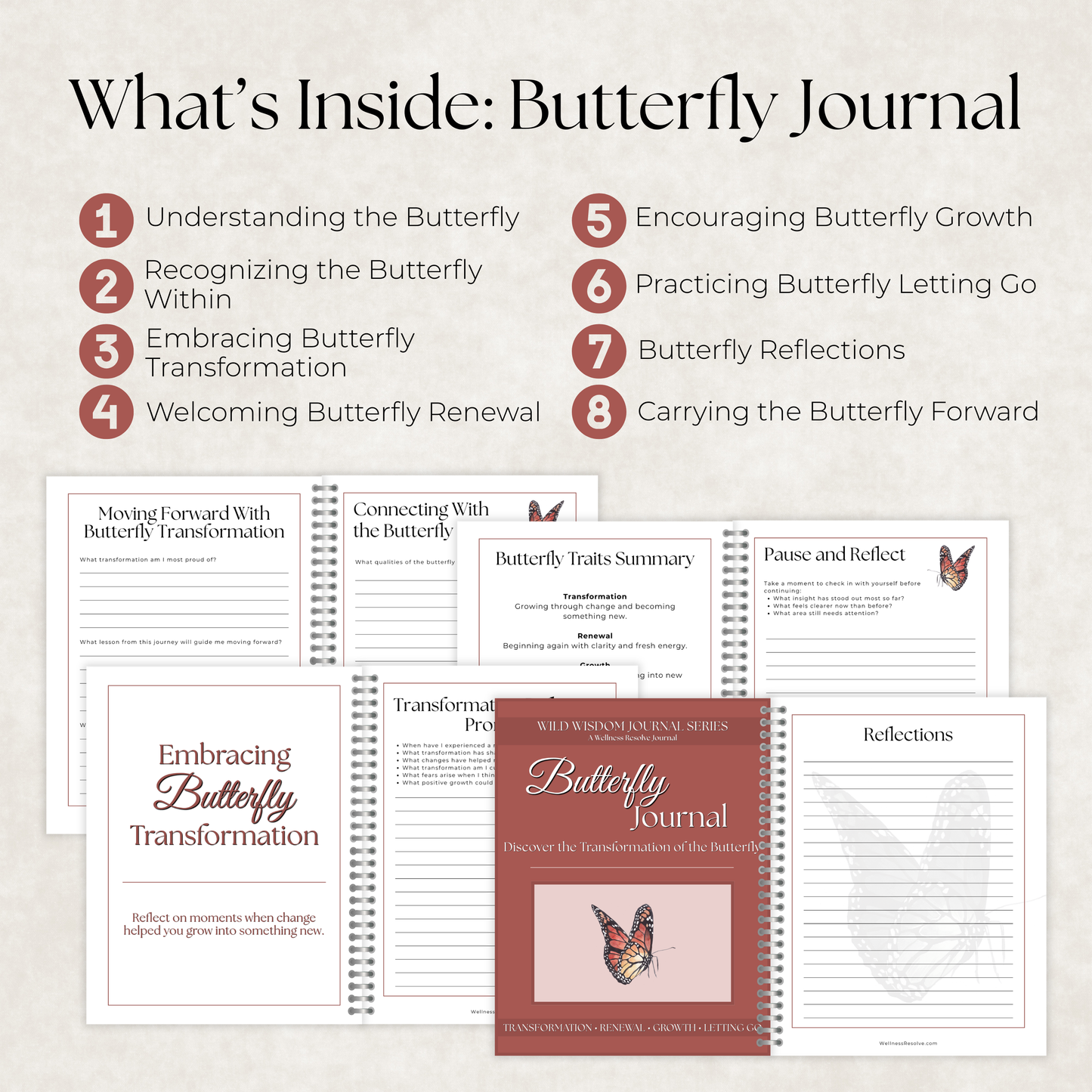 Wild Heart Journal Collection: 7 Guided Journals for Healing, Authenticity & Personal Growth