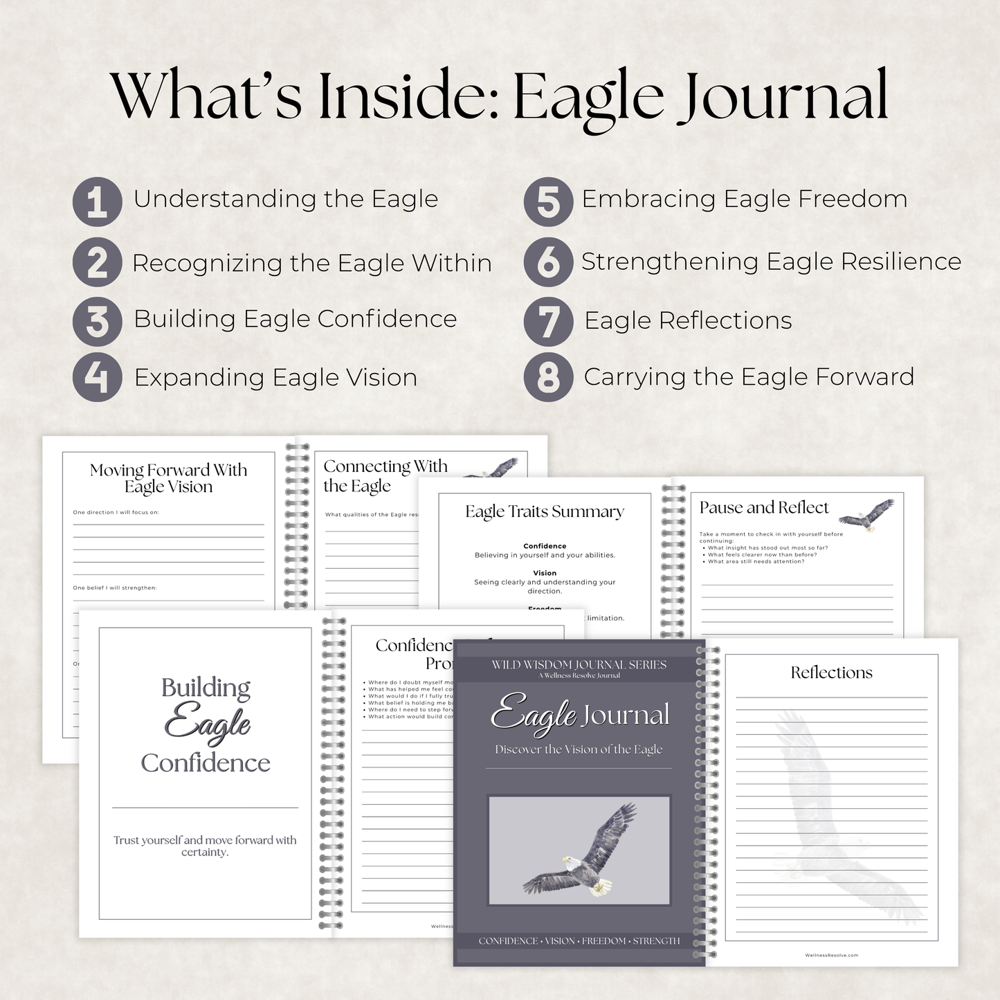 Wild Heart Journal Collection: 7 Guided Journals for Healing, Authenticity & Personal Growth