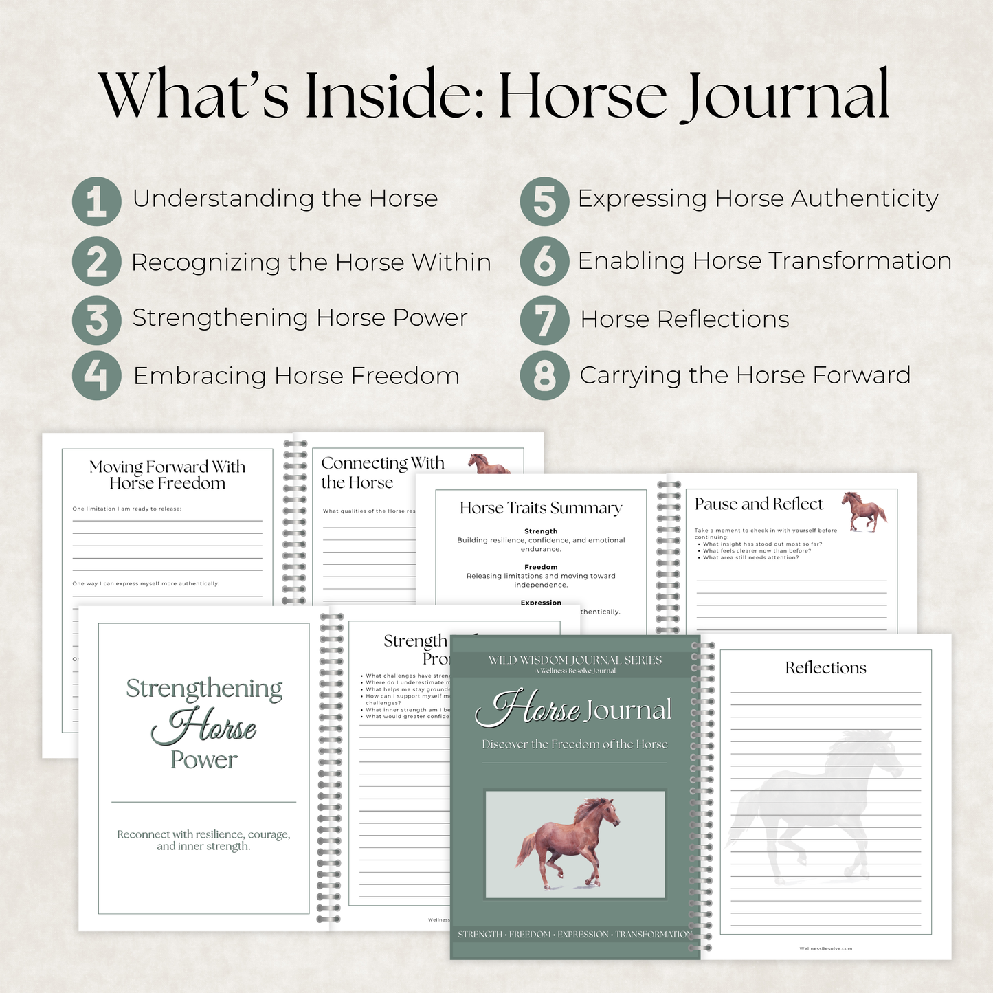 Wild Heart Journal Collection: 7 Guided Journals for Healing, Authenticity & Personal Growth