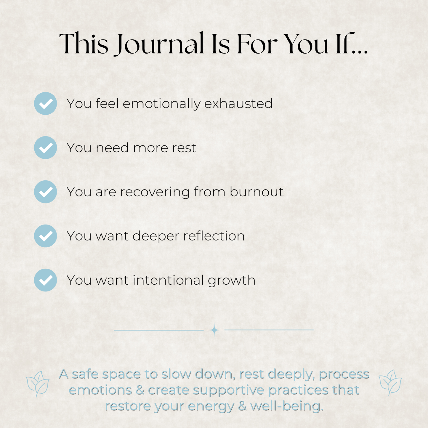 Winter Reset Journal