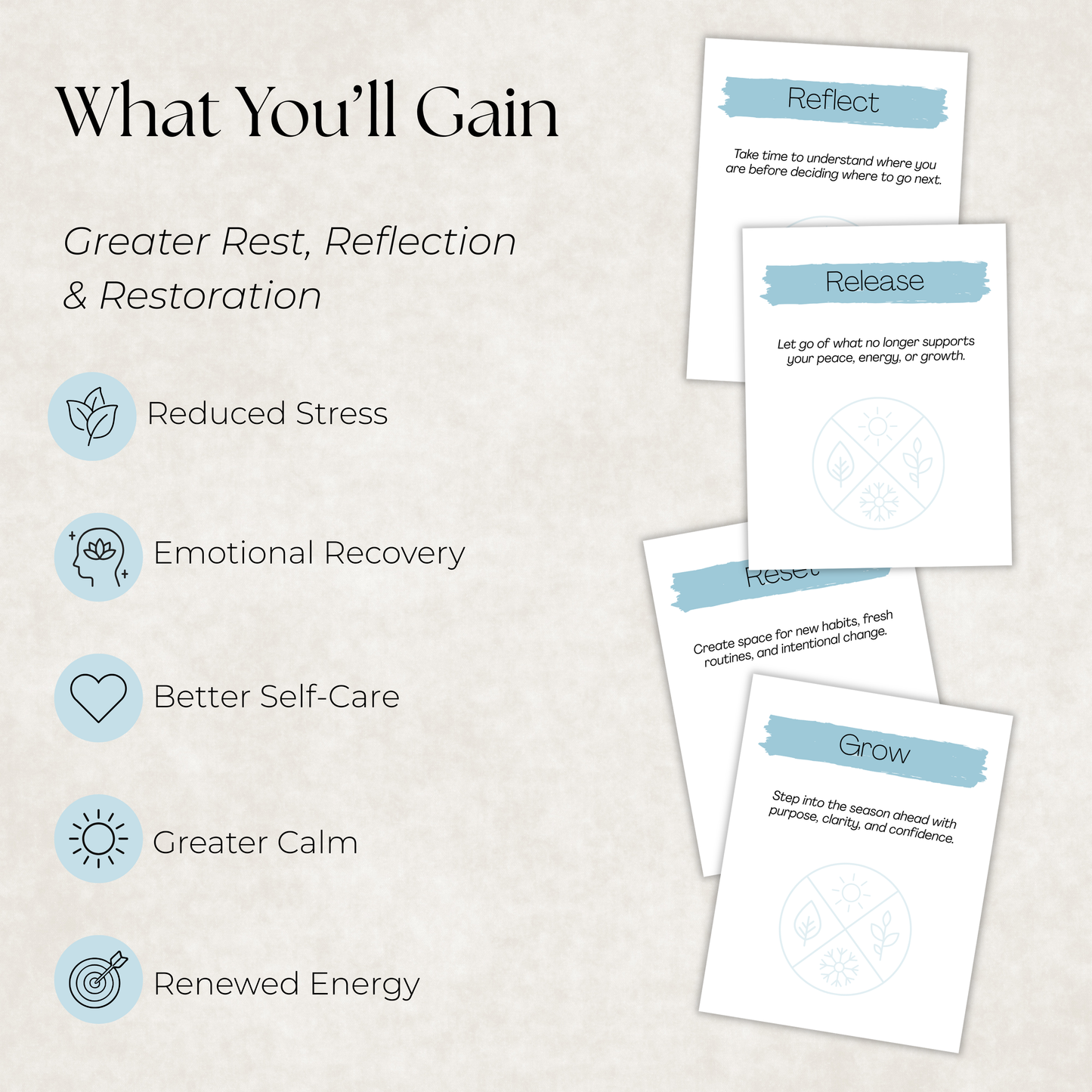 Winter Reset Journal