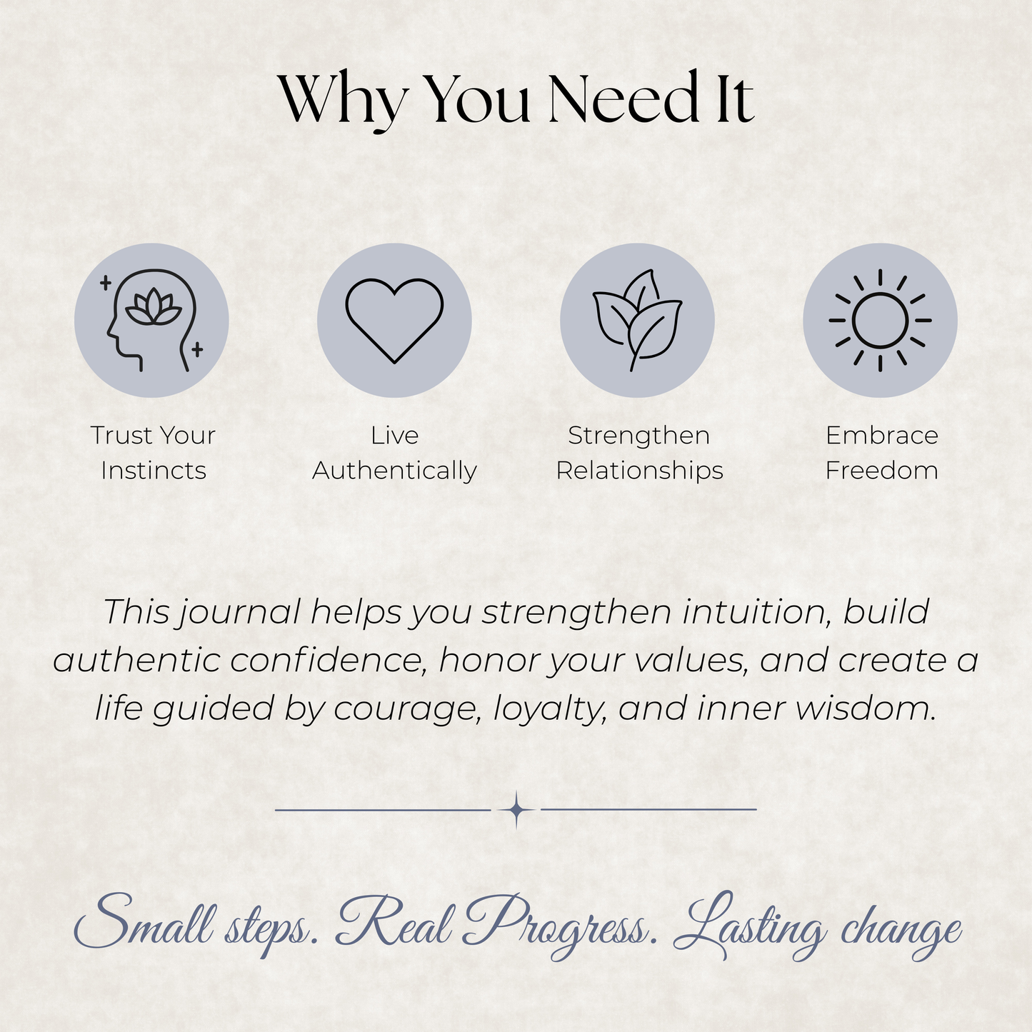 Wolf Journal: A Guided Journey Toward Intuition, Authentic Living & Inner Confidence
