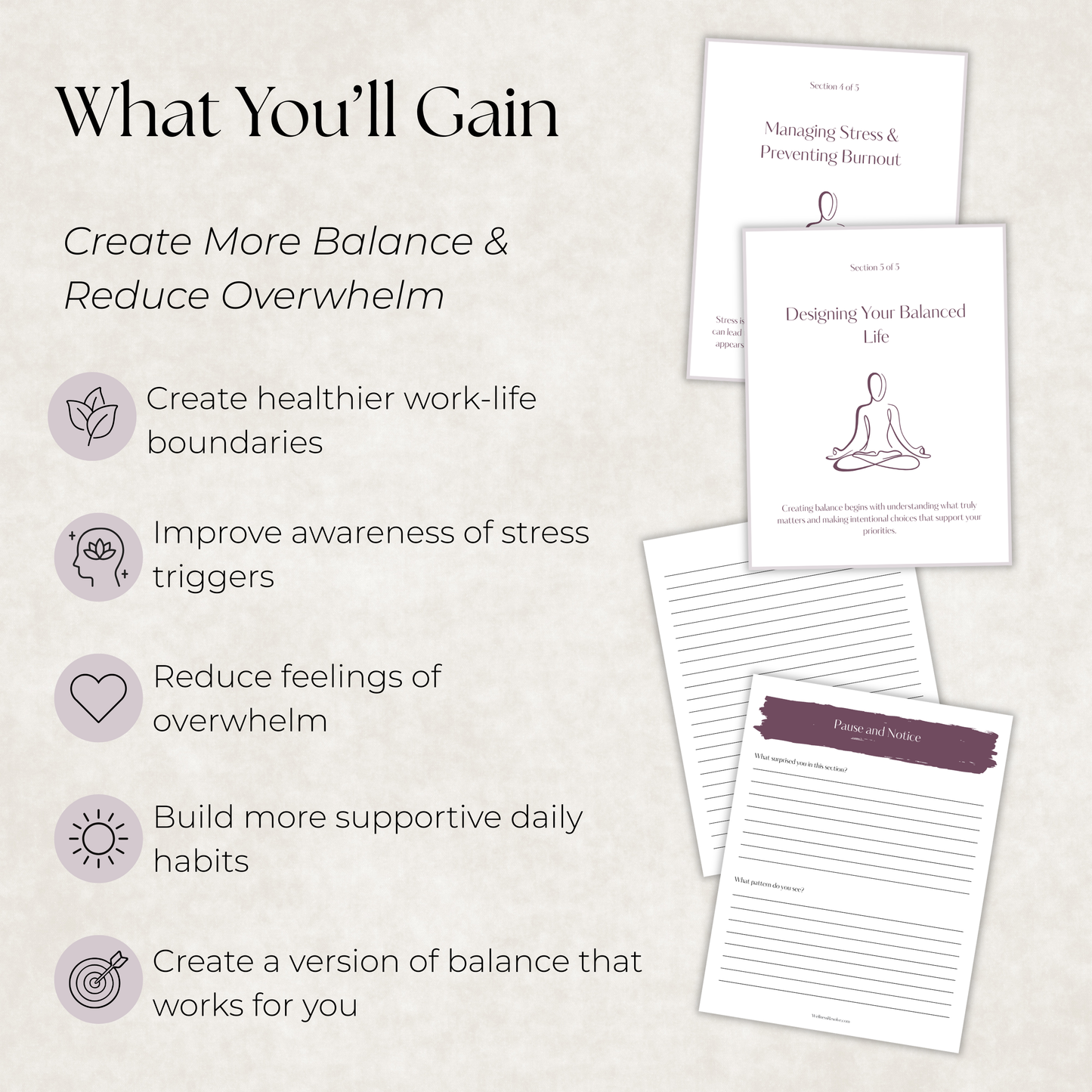 Balanced: A Work-Life Harmony Journal for Working Parents